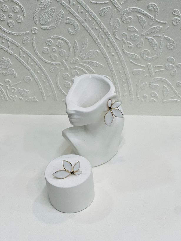 گوشواره میناکاری گل رنگی